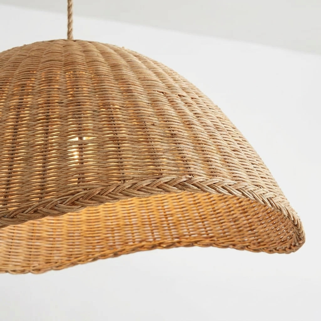 Agafay Souk Laguna Curve Rattan Pendant Lamp