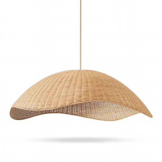 Agafay Souk Laguna Curve Rattan Pendant Lamp