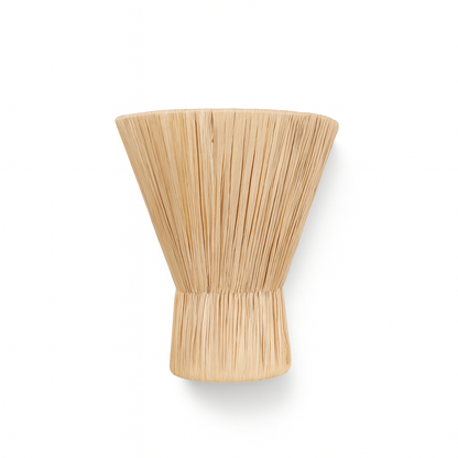 Agafay Souk Lustre Torch Raffia Sconce