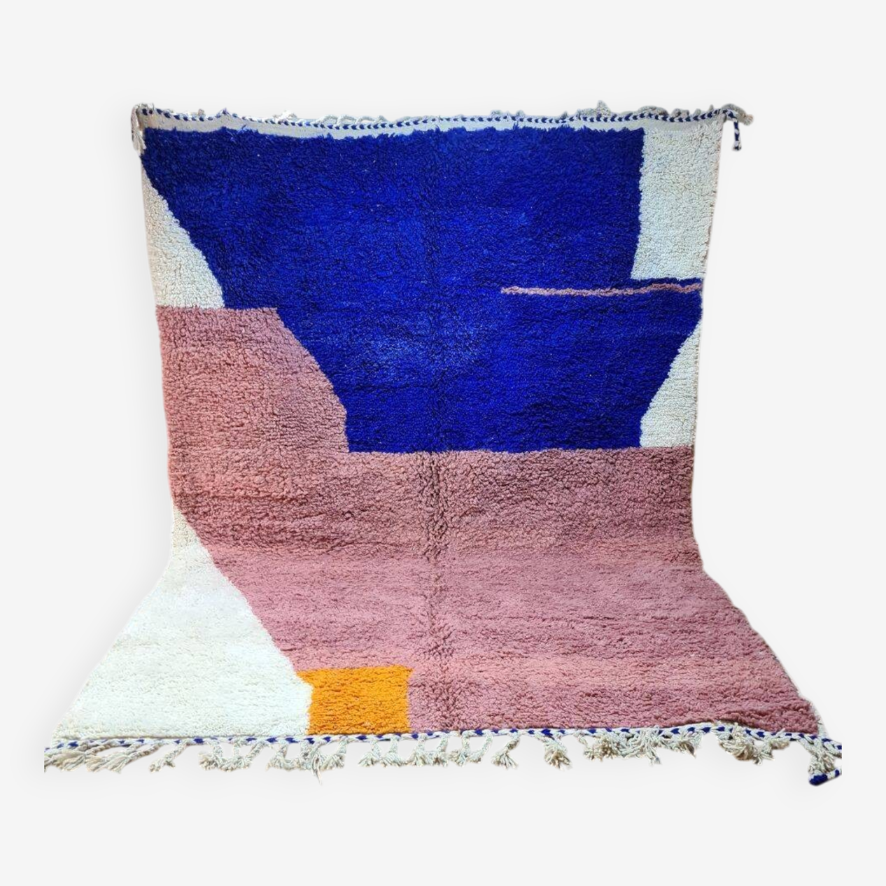Agafay Souk Majorelle Mirage Beni Ouarain Rug