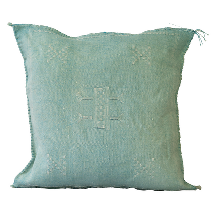 Agafay Souk Nomad Breeze Cactus Silk Pillow
