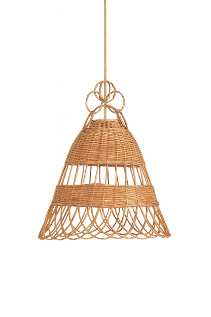 Agafay Souk Nomad Crown Rattan Pendant Lamp