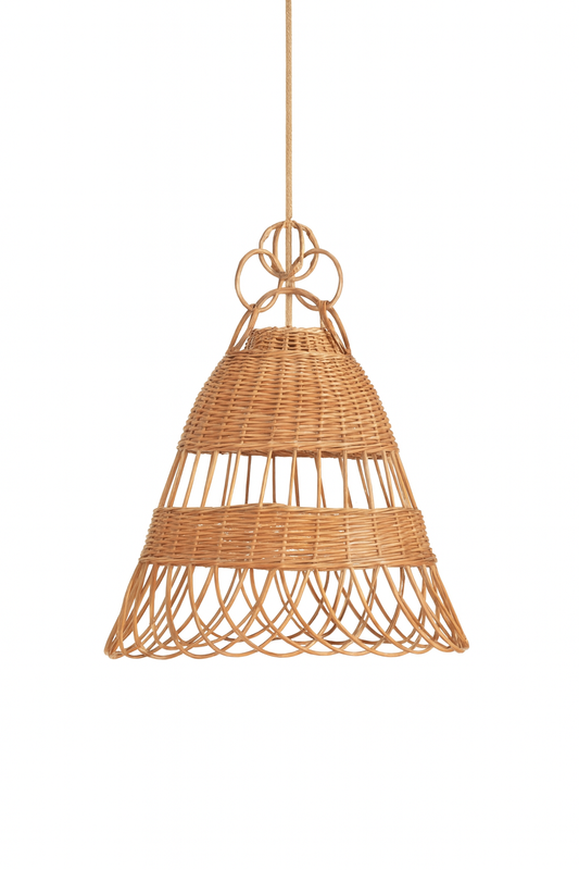 Agafay Souk Nomad Crown Rattan Pendant Lamp