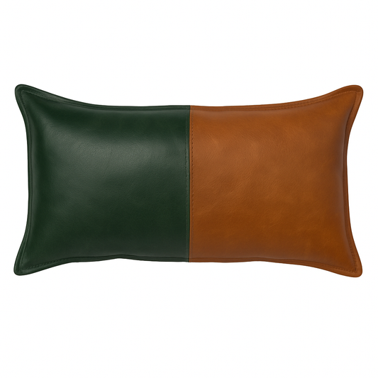 Agafay Souk Nomad Dual Leather Pillow