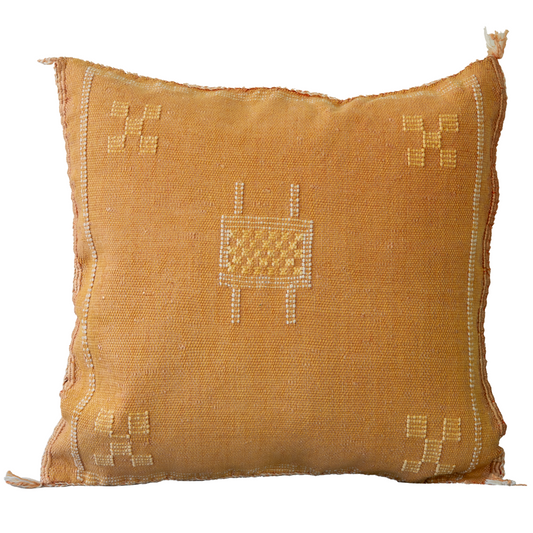 Agafay Souk Nomad Glow Cactus Silk Pillow