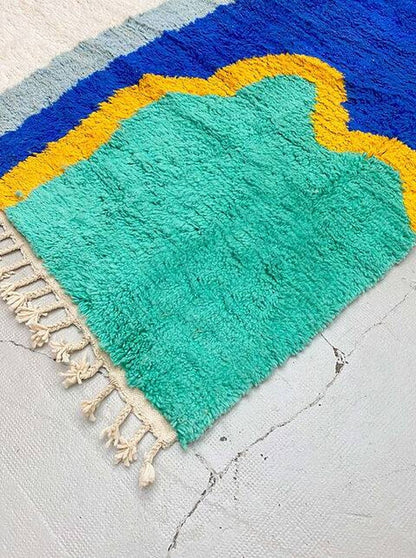 Agafay Souk Ocean Mirage Boujad Rug