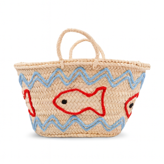 Red Fish Riviera Basket