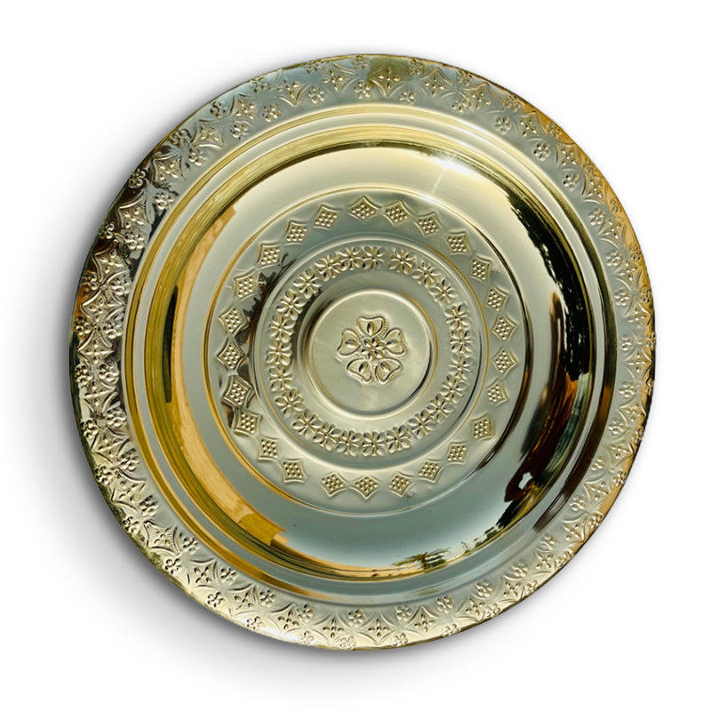 Agafay Souk Royal Oasis Green Serving Dish