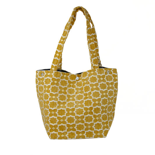 Agafay Souk Saffron Zellij Tote