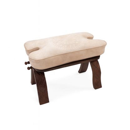 Agafay Souk Sand Crest Stool