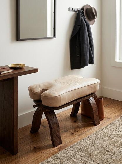 Agafay Souk Sand Crest Stool