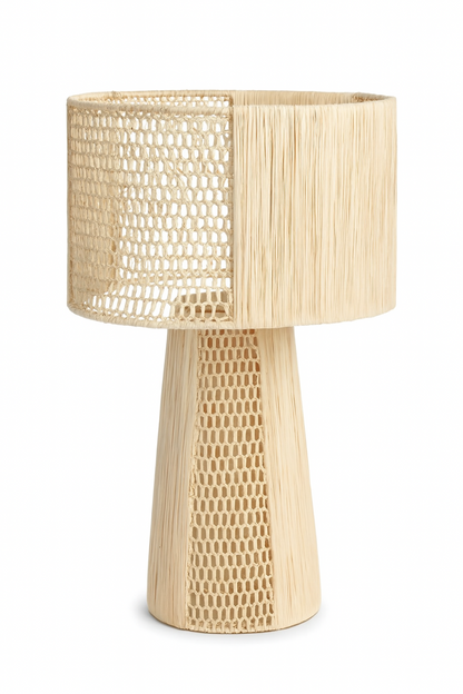 Agafay Souk Solstice Raffia Table Lamp