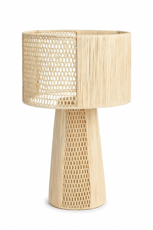Agafay Souk Solstice Raffia Table Lamp