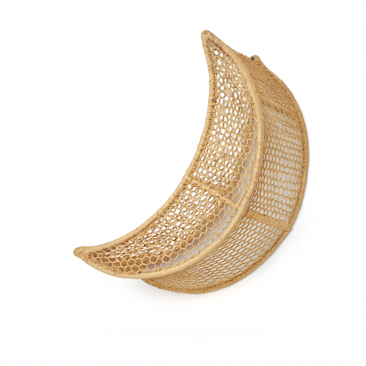 Agafay Souk Starlit Arc Raffia Sconce