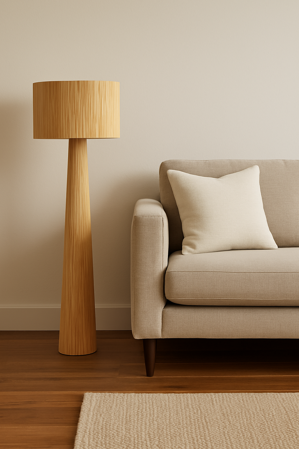Agafay Souk Golden beige Raffia Lamp
