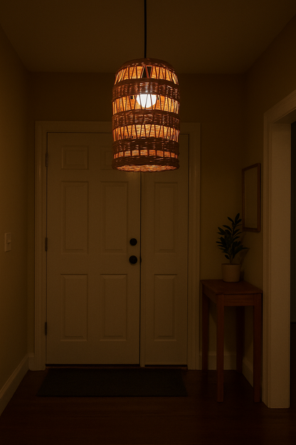 Agafay Souk Harbor Light Rattan Pendant Lamp