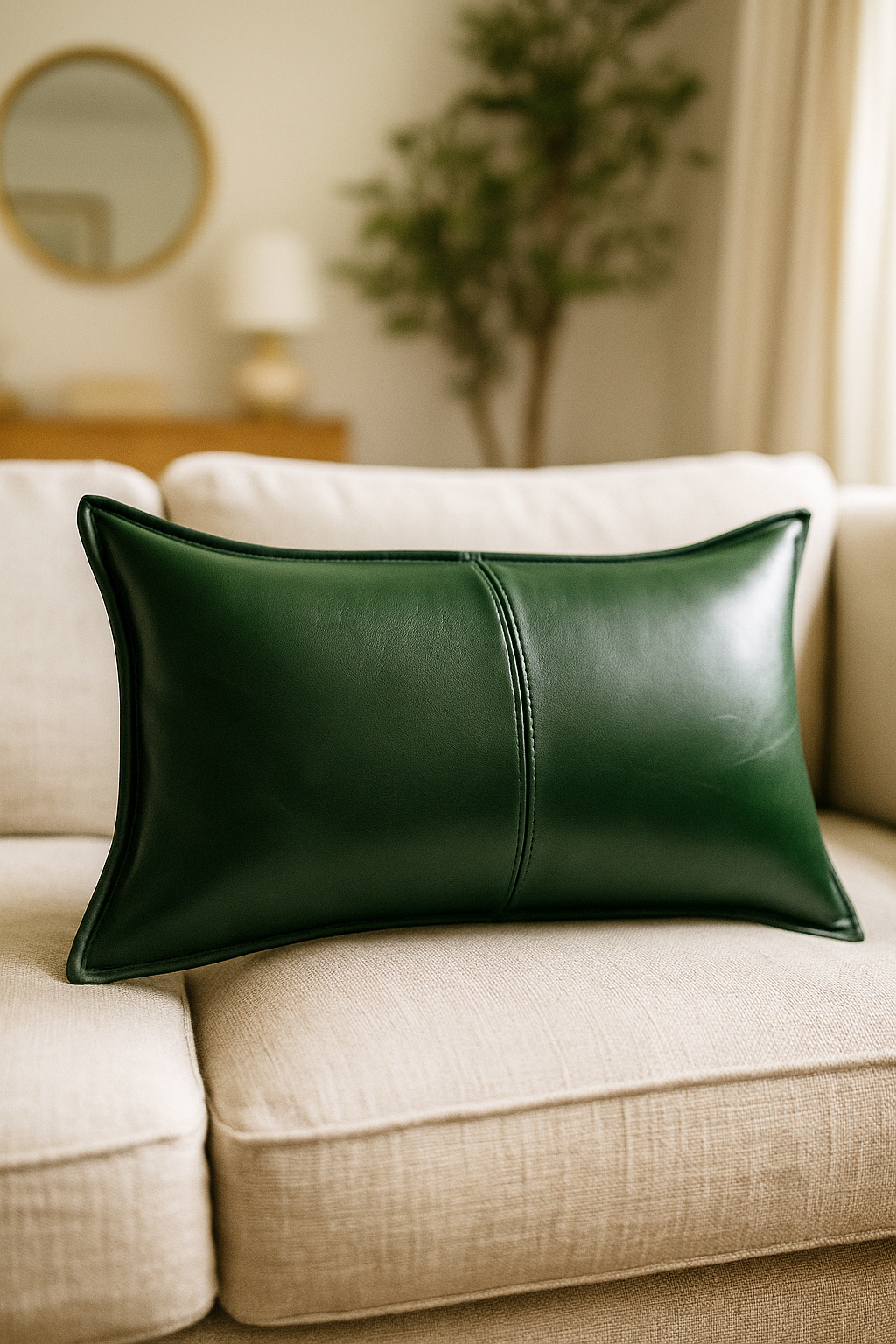 Agafay Souk High Atlas Leather Pillow