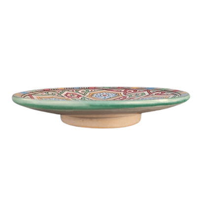 Agafay Souk Kasbah Geometry Ceramic Plate