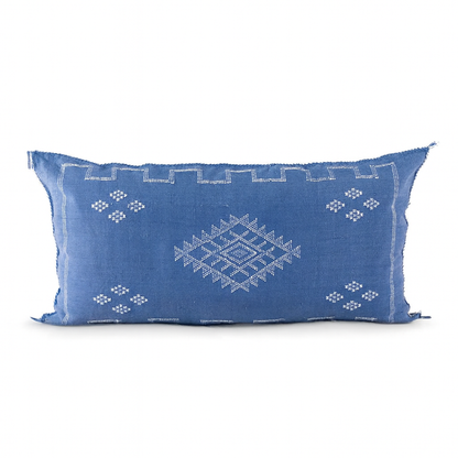 Agafay Souk Midnight Dunes Cactus Silk Pillow