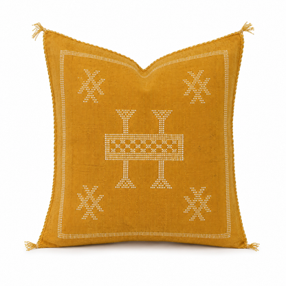 Agafay Souk Nomad Sun Cactus Silk Pillow