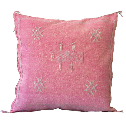 Agafay Souk Rose Medina Cactus Silk Pillow