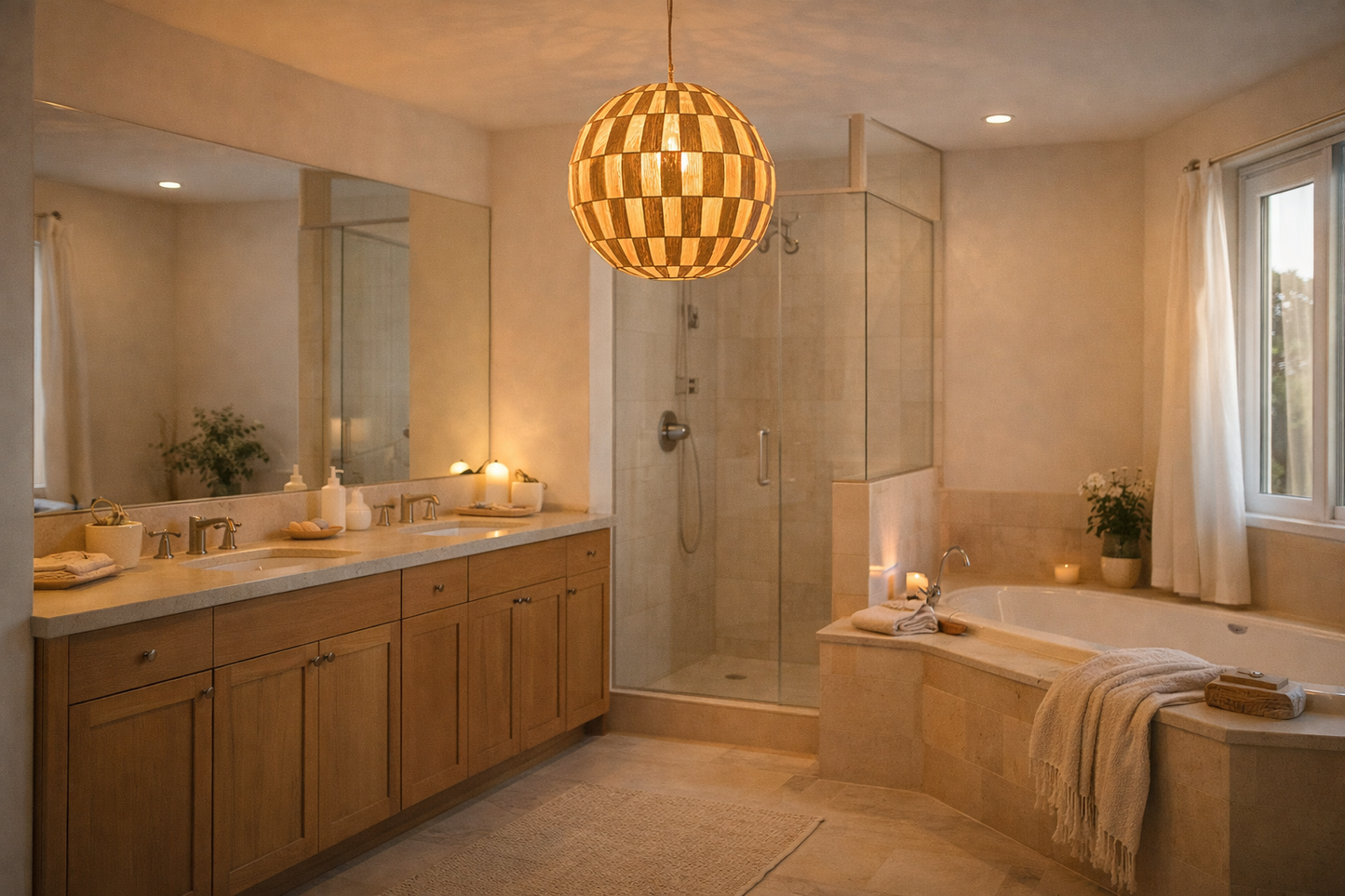Agafay Souk Sahara Loom Pendant Light