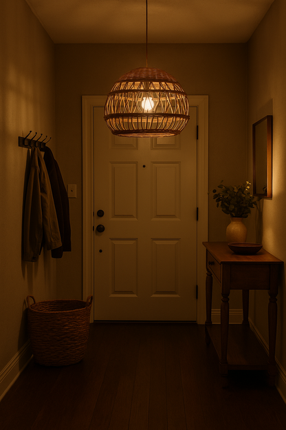 Agafay Souk Savanna Nest Rattan Pendant Lamp