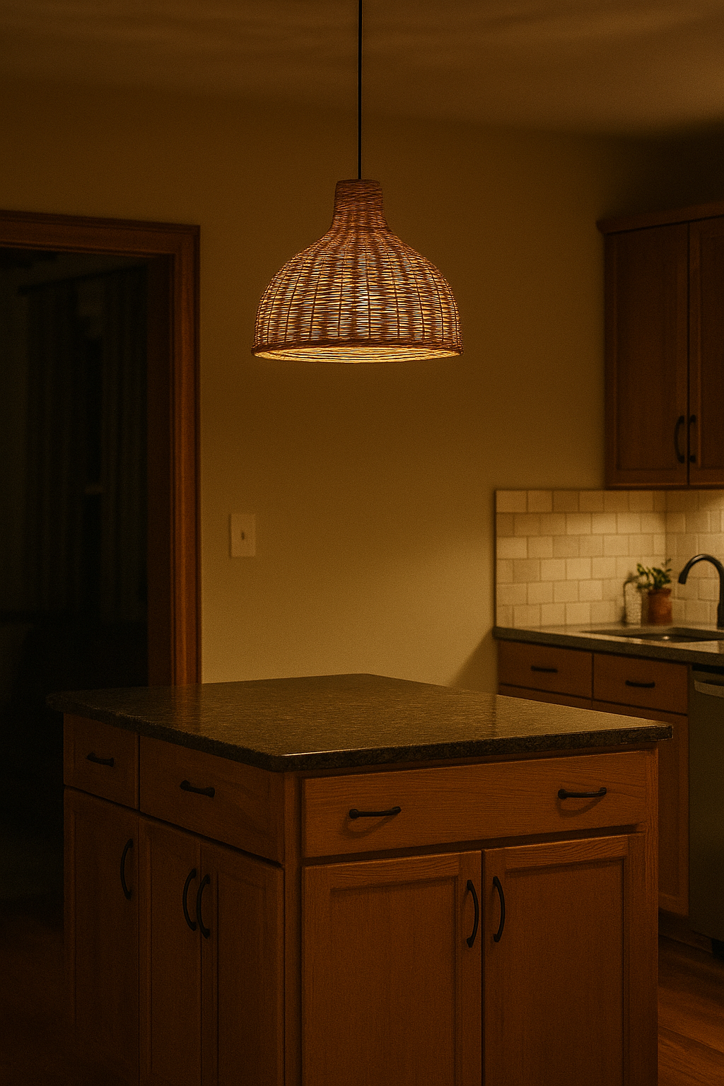 Agafay Souk Sunspire Rattan Pendant Lamp