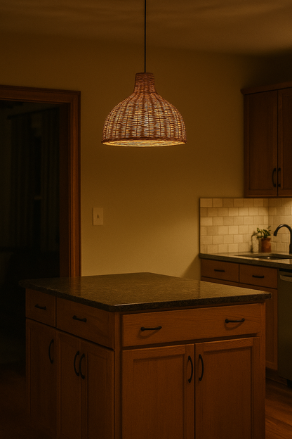 Agafay Souk Sunspire Rattan Pendant Lamp