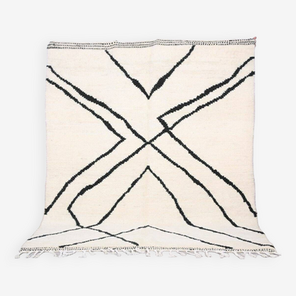 Agafay Souk Threaded Pathways Beni Ouarain Rug