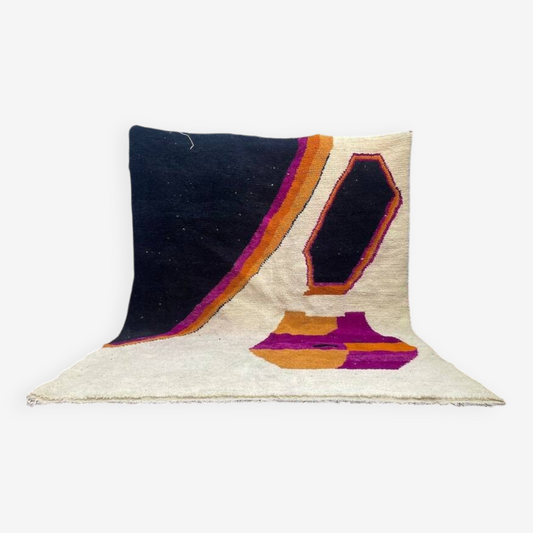 Agafay Souk Velvet Passage Beni Ouarain Rug