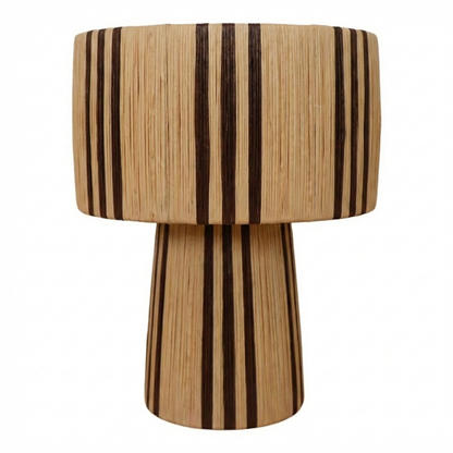 Agafay Souk Brown Raffia Lamp