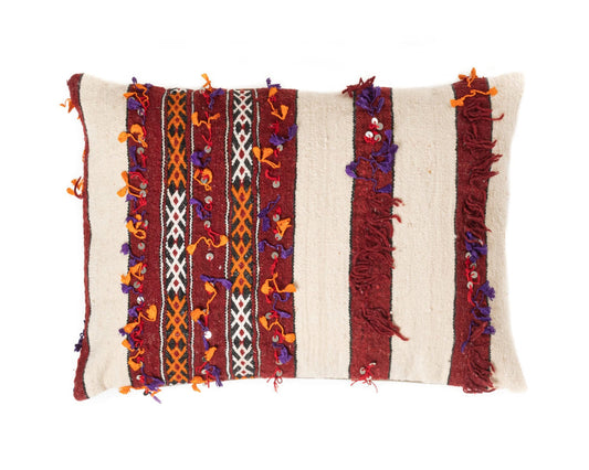 Moroccan Handira Pillow Cover
