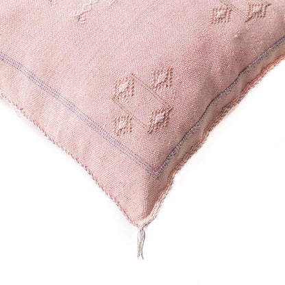 Agafay Souk Pink Cactus Silk Pillow